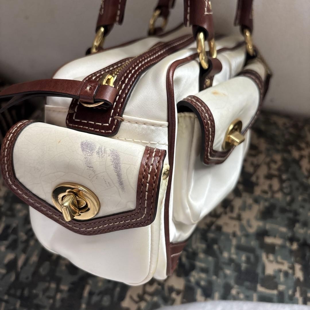 【Distressed Processing】COACH 4452 Mini Boston Han… - image 4