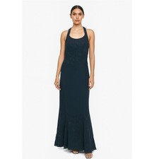Black Sequined Gown Size 40 US 8
