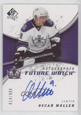 2008-09 SP Authentic Auto Future Watch /999 Oscar Moller #229 Rookie Auto RC
