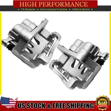 Rear LH & RH Brake Calipers w/ Bracket for Ford F-250 F-350 Super Duty 2005-2007