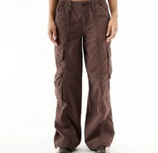 Urban Outfitters BDG Y2K Cargo Pants Chocolate Brown Women s Large