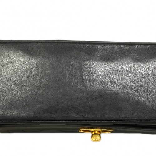 Auth [6ed4030-h] CHANEL Shoulder Bag Diana ChainShoulder Lambskin Black Gold... - Picture 10 of 14