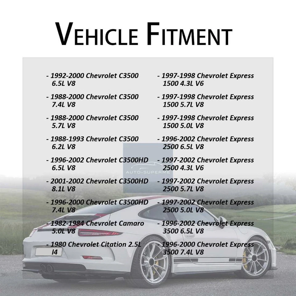 Bomba de dirección asistida para Chevrolet C3500HD 2001-2002 8,1 L Foto 2 de 4