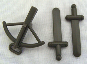 Lego Bull's Attack Minifigure Lot Of 2 From Set 6096 Gilbert The Bad And Robber