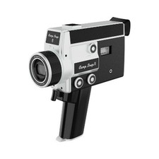 Camp Snap Video Camera Cs-vc8 - Retro Design, Usb-c Rechargeable