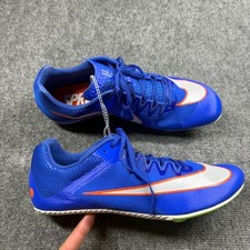 NEW Nike Zoom Rival Sprinter Track Spikes Racer Blue Lime DC8753 401 Mens 13