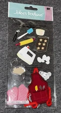 Jolee's Boutique Baking Cooking Cookies Food Rolling Pin Mixer Wisk Stickers
