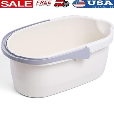 Large Capacity Cleaning Bucket 4.5 Gal Plastic Caddy Portable Organizing Tool US
