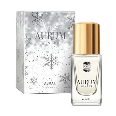 Ajmal Aurum Winter Eau De Parfum Women 14ml Floral Musk Travel Spray FS