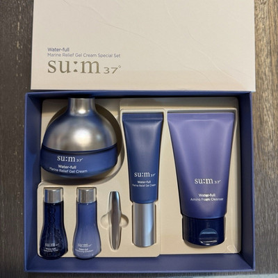 SU:M37 Sum37 Water-full Marine Relief Gel Cream Special Set 5 Items / KBeauty