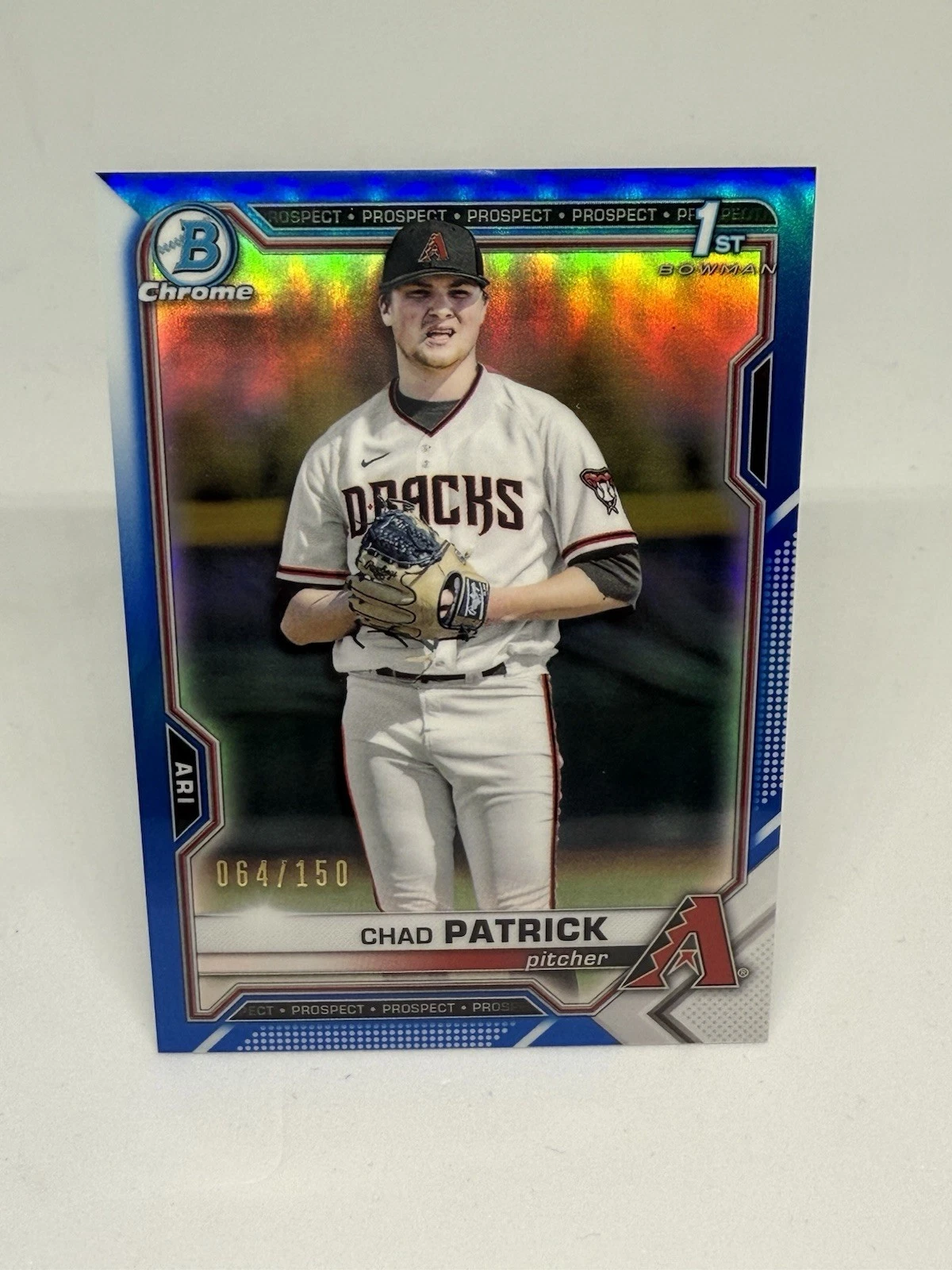 Chad Patrick trading card