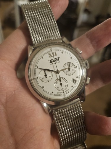Tissot Heritage 1948 Chronograph T66.1.782.33 Dial color: White