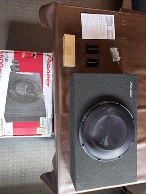 Pioneer TS-A3000LB 12'' SVC Shallow Slim Box Pre-Loaded Enclosure Car Subwoofer