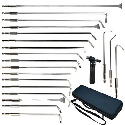 20 Pcs Paintless Dent Removal Hooks Kit, Automotive Panel Dent Removal Tools
