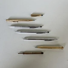 Lot Vintage Pens & Pencils Cross Wahl Eversharp Ploydell & Parts