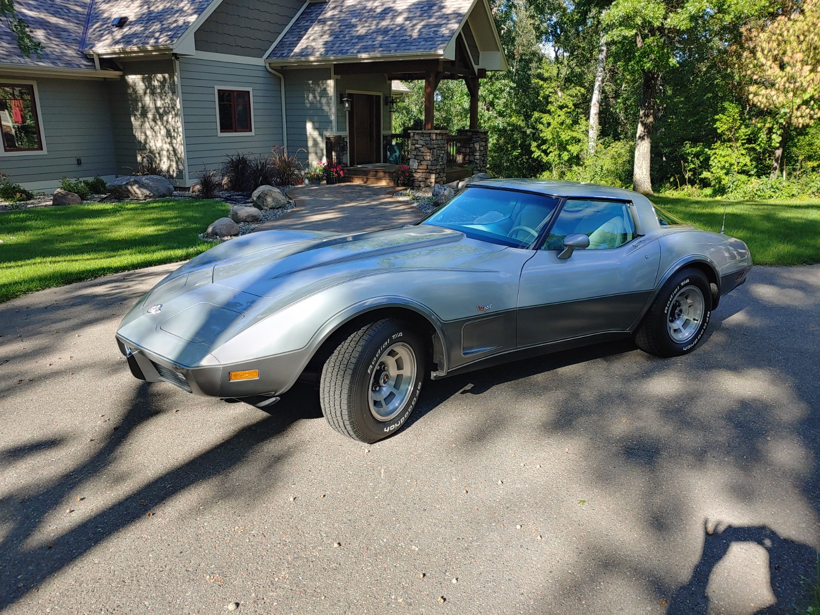 1978 Silver Chevrolet Corvette   | C3 Corvette Photo 2