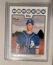 2008 Topps Updates & Highlights - Clayton Kershaw #UH240 (RC) NM-MT