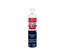 Film-Gard 626134 Consumer Plastic Sheeting 10' Width X 25' Length X 3 mil thi...