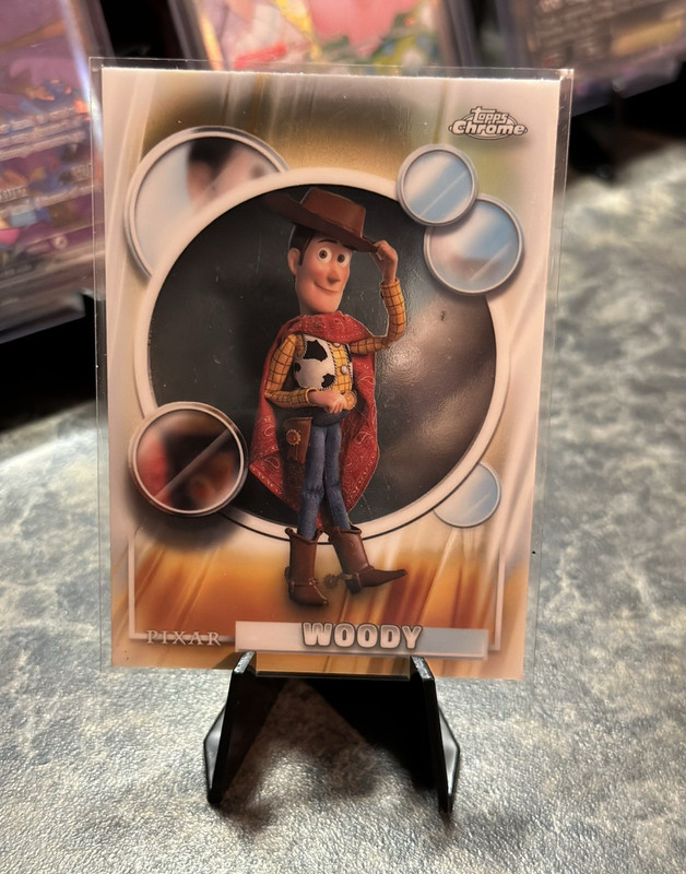 Topps 2026 Topps Chrome Disney Pixar Toy Story Woody #194 Base Non-Sport Card
