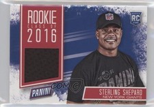 2016 Panini Father's Day Rookie Class Memorabilia Sterling Shepard #15 1dn