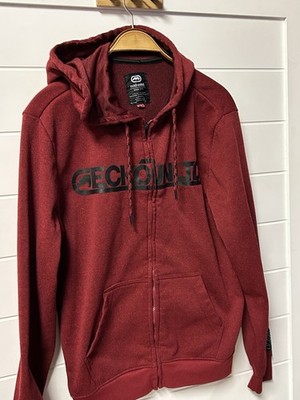 Ecko Unltd. Red Full Zip Sweatshirt Mens Small Red Color Y2K