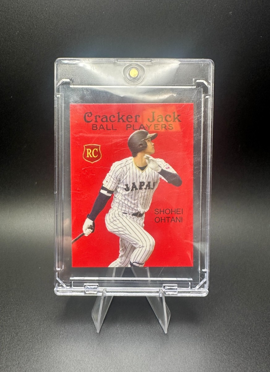 Shohei Ohtani (RC) Cracker Jack Mini Rookie Card #33 Japan Jersey