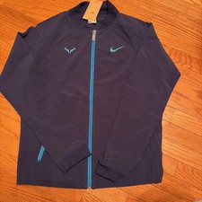 Nike Dri-FIT Rafa Nadal Tennis Jacket DV2885-492 Men's Size Medium 105 New