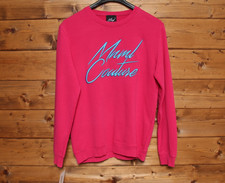 Felpa MNML COUTURE tg. L Usato (Sa2742) Fucsia Vintage Made in Italia