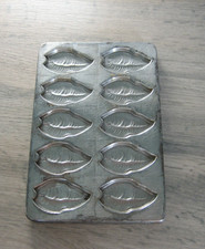 Ancien moule plaque  à Chocolat friture  LETANG Fils Paris