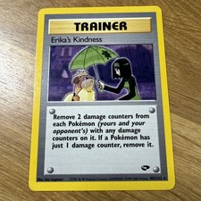 Pokémon Erika's Kindness Trainer Rare Regular Gym Challenge 103/132 2000 on eBay