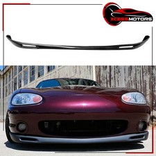 Fits 1999-2000 Mazda Miata Oe Style Front Bumper Lip Lower Spoiler Protector Pu
