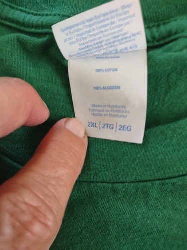 Dr Seuss The Grinch Stole Christmas Big Graphics Green Cotton T Shirt Mens XXL - Picture 4 of 7