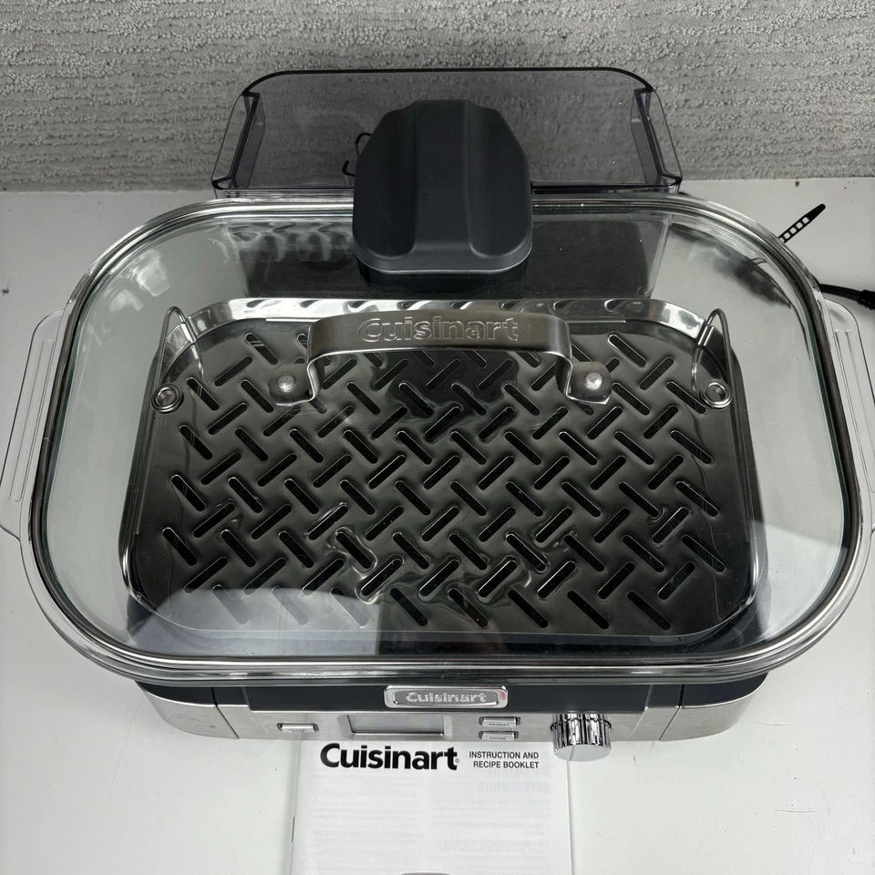 Cuisinart STM-1000 Cook Fresh Digital Glass Steamer Stainless Steel Tested - Image 4 of 4