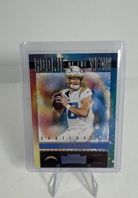 2020 Panini Contenders - Rookie of the Year Contenders Justin Herbert #RY-JHE...