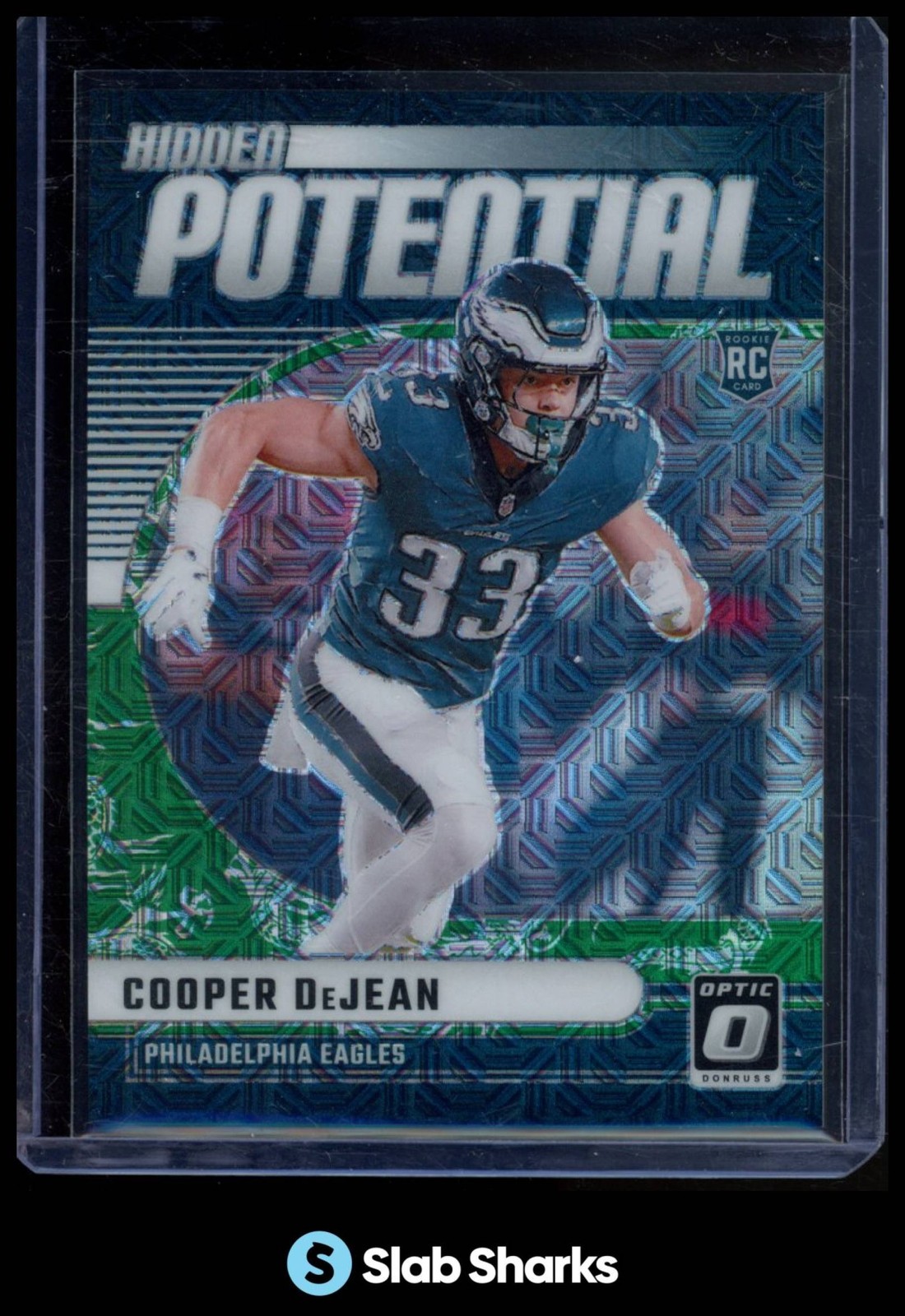 2024 DONRUSS OPTIC #11 COOPER DEJEAN HIDDEN POTENTIAL DRAGON RC ROOKIE /24