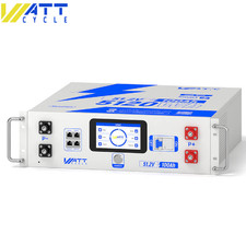 5120Wh 48V 100Ah LiF4PO4 Lithium Battery Server Rack 100A BMS 15000 Cycle Solar