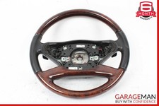 10-14 Mercedes W221 S550 S600 Lenkrad Mit Schaltwippen Schwarzes Holz OEM 10-14 Mercedes W221 S550 S600 Lenkrad Mit Schaltwippen Schwarzes Holz OEM