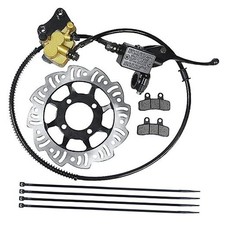 Front Hydraulic Disc Brake Master Cylinder Caliper Assembly Brake Rotor with