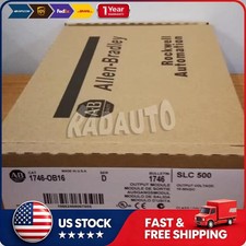 1Pc Allen Bradley  1746-OB16 SER D SLC 500 PLC Output Module 1746OB16 in box