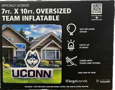 Logobrands Uconn 7ft. X 10ft. oversized team inflatable