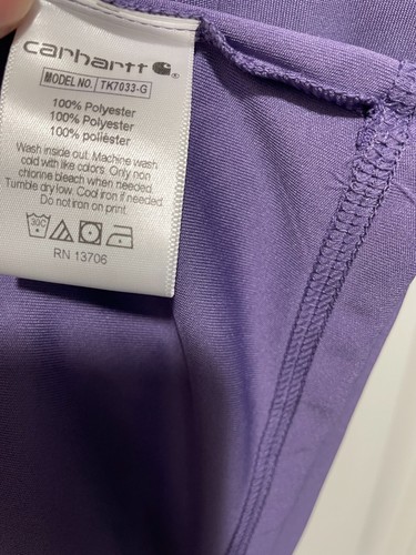 Carhartt Big Girls Force® Sun Defender T-Shirt - UPF 50+, Long Sleeve size XL - Picture 10 of 13