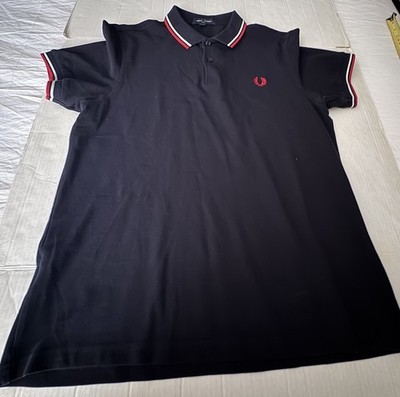 FRED PERRY Men s Polo Shirt Size L
