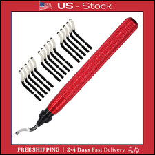 Premium Deburring Tool with 15 Pcs High Speed Steel Swivel Blades Deburring Tool