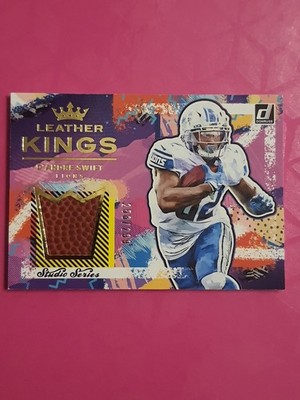 2021 Panini Donruss Leather Kings D'Andre Swift Detroit Lions /299