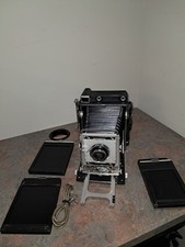 Graflex Crown Graphic Special 4x5 Camera with Xenar 135mmf/4.7 Lens