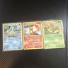 Vintage Pokémon Starter Trio – Charmander, Squirtle, Bulbasaur – NM