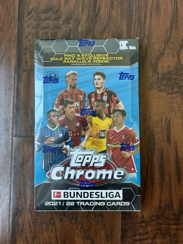 2021-22 Topps Chrome Bundesliga Soccer Lite Hobby Box - SEALED