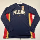 NWT Men's L Nike Dri-Fit NBA New Orleans Pelicans 2025/26 Long Sleeve Shirt