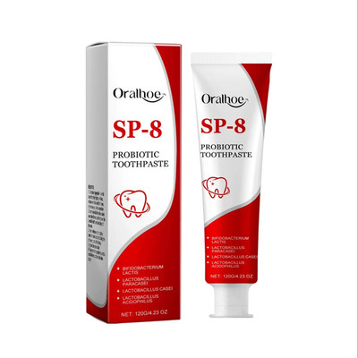 Sp-8 Probiotic Toothpaste Brightening Mint Fresh Breath Deep Cleaning Remove Pla