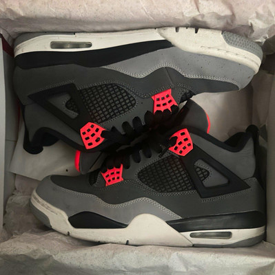 Jordan Air Jordan 4 Retro Infrared Dark Grey/Black Mid Top 2022 DH6927-061